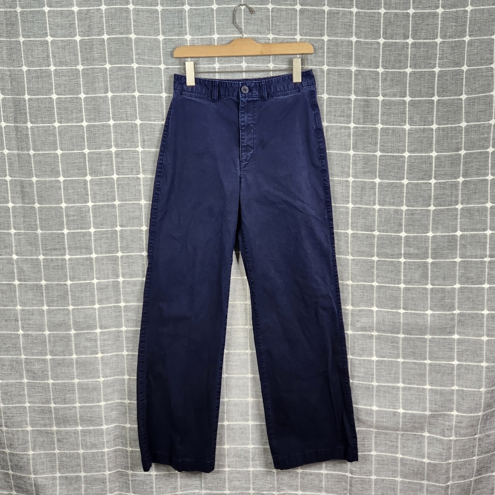 Gap Tall High Rise Stride Wide-Leg Ankle Khakis